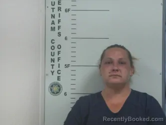 Mugshot of Amanda L Murray booked in Putnam County, Tennessee on September 1, 2026
