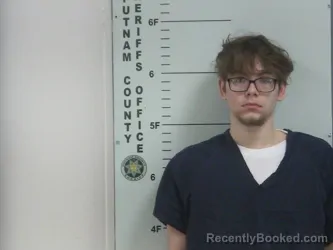 Mugshot of CONNER R MURRAY booked in Putnam County, Tennessee on March 13, 2026