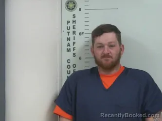 Mugshot of DUSTY R MATHIS booked in Putnam County, Tennessee on March 30, 2026