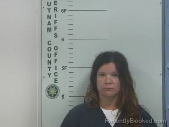 Mugshot of Keesha M Mills booked in Putnam County, Tennessee on August 22, 2026