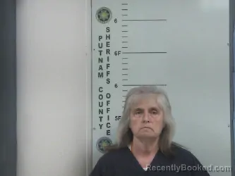 Mugshot of LORA A MORGAN booked in Putnam County, Tennessee on March 25, 2026