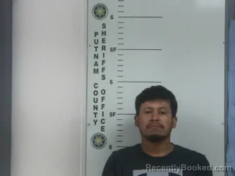 Mugshot of SAMUEL MENDOZA booked in Putnam County, Tennessee on March 19, 2026