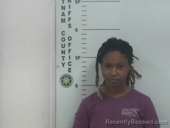 Mugshot of TALICIA A MATHEWS booked in Putnam County, Tennessee on March 31, 2026