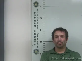 Mugshot of CHRISTIAN M PERCEVECZ booked in Putnam County, Tennessee on March 27, 2026