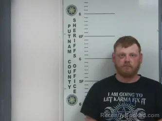 Mugshot of JERRY W PERRY booked in Putnam County, Tennessee on March 22, 2026