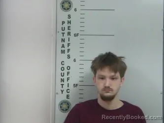 Mugshot of TANNER M PETTY booked in Putnam County, Tennessee on March 17, 2026