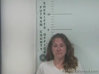 Mugshot of CHRISTINA A RASSO booked in Putnam County, Tennessee on June 18, 2026