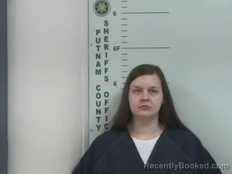 Mugshot of COURTNEY B SHRUM booked in Putnam County, Tennessee on March 30, 2026