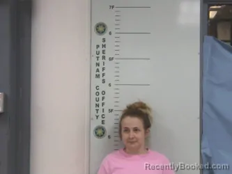 Mugshot of CARLEY N SPIVEY booked in Putnam County, Tennessee on March 20, 2026