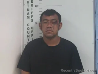 Mugshot of Eduardo Sanchez booked in Putnam County, Tennessee on August 23, 2026