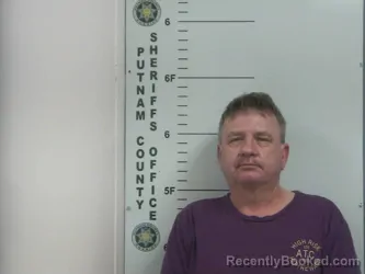 Mugshot of HOWARD E JR STANTON booked in Putnam County, Tennessee on March 17, 2026