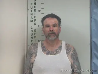 Mugshot of Jason L Stewart booked in Putnam County, Tennessee on August 29, 2026
