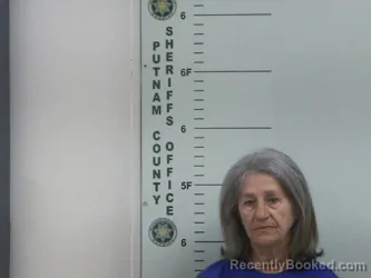 Mugshot of LINDA C STEVENS booked in Putnam County, Tennessee on April 24, 2026