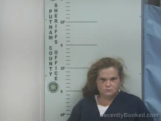 Mugshot of Prisilla M Scott booked in Putnam County, Tennessee on August 17, 2026