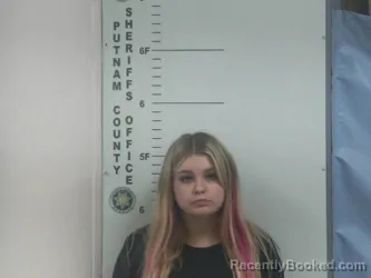 Mugshot of Summer Stoner booked in Putnam County, Tennessee on August 18, 2026