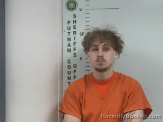 Mugshot of TYLER A SMITH booked in Putnam County, Tennessee on March 30, 2026