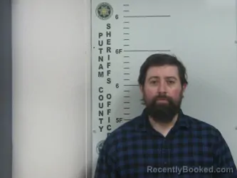 Mugshot of JERRY L III TURNER booked in Putnam County, Tennessee on March 27, 2026