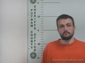 Mugshot of TRENTON J TROUPE booked in Putnam County, Tennessee on March 31, 2026