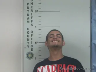 Mugshot of Johnny L Villafranca booked in Putnam County, Tennessee on August 16, 2026