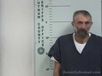 Mugshot of BRIAN H WALKER booked in Putnam County, Tennessee on March 14, 2026