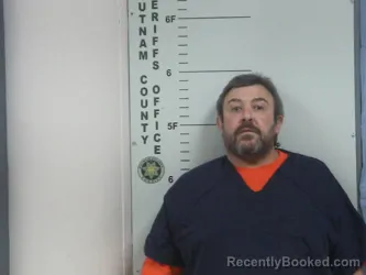 Mugshot of JOSEPH M WHITMORE booked in Putnam County, Tennessee on March 18, 2026