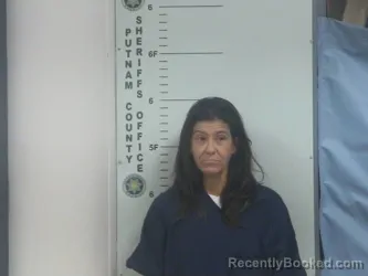Mugshot of Sonia N Warden booked in Putnam County, Tennessee on August 27, 2026