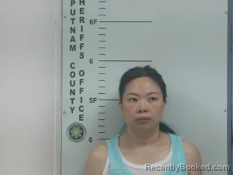 Mugshot of Yajing Yang booked in Putnam County, Tennessee on September 9, 2026