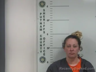 Mugshot of TABITHA J ZAPIEN booked in Putnam County, Tennessee on March 28, 2026