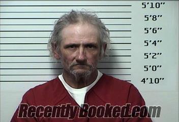 Booking photo from Rhea County, Tennessee