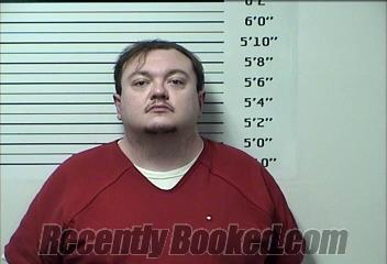 Booking photo from Rhea County, Tennessee