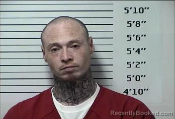 Mugshot of COTY J BONILLA booked in Rhea County, Tennessee on April 16, 2026