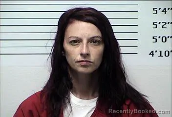 Mugshot of KRISTEN NICOLE TENNYSON booked in Rhea County, Tennessee on April 22, 2026