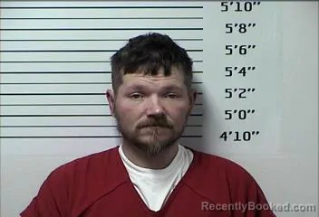 Mugshot of DOUGLAS EUGENE PARKER booked in Rhea County, Tennessee on April 24, 2026