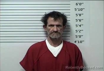 Mugshot of DERRICK SCOTT EVANS booked in Rhea County, Tennessee on May 12, 2026