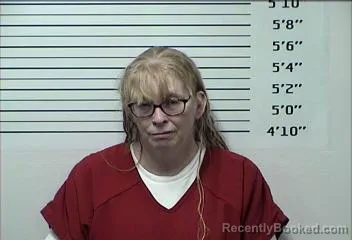 Mugshot of MARTHA JUNE CARAWAY booked in Rhea County, Tennessee on May 31, 2026