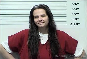 Mugshot of KRISTIN MICHELLE HARVESTON booked in Rhea County, Tennessee on June 17, 2026