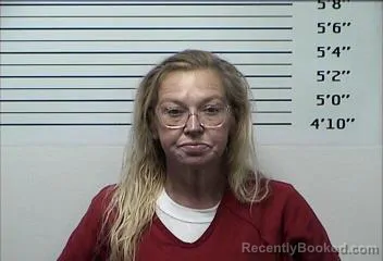 Mugshot of CHRISTIE MARIE BOWMAN booked in Rhea County, Tennessee on June 28, 2026