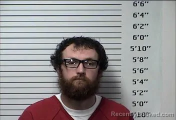 Mugshot of Joshua Adam Rogers booked in Rhea County, Tennessee on August 15, 2026