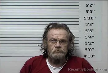 Mugshot of Wallace Raymond Pritchett booked in Rhea County, Tennessee on August 16, 2026