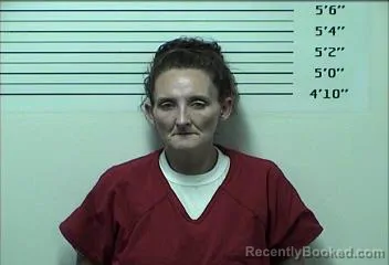 Mugshot of Angel Rae Golliher booked in Rhea County, Tennessee on August 18, 2026