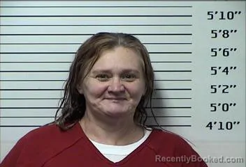 Mugshot of Alicia June Henline booked in Rhea County, Tennessee on August 21, 2026