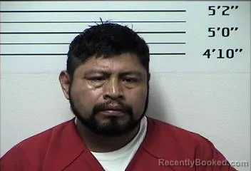 Mugshot of Ever Sofonias  Sargento Morales booked in Rhea County, Tennessee on August 23, 2026