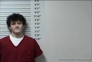 Mugshot of Colt Weston Seiber booked in Rhea County, Tennessee on August 24, 2026