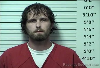 Mugshot of Brandon Scealf booked in Rhea County, Tennessee on August 25, 2026