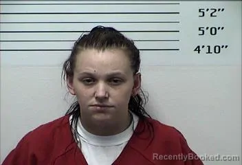 Mugshot of Shania Marie Miller booked in Rhea County, Tennessee on August 26, 2026