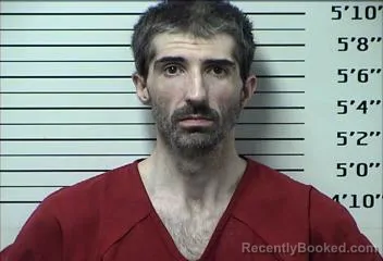 Mugshot of Christopher Lee Goins booked in Rhea County, Tennessee on September 4, 2026
