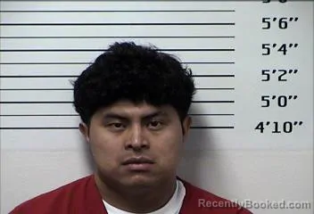 Mugshot of Axel Nael Diaz Garcia booked in Rhea County, Tennessee on September 11, 2026