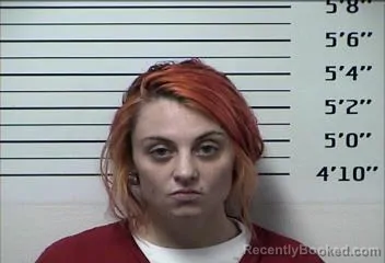 Mugshot of Olivia Denise Russell booked in Rhea County, Tennessee on September 11, 2026