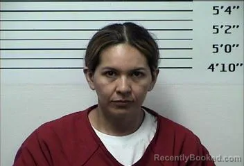 Mugshot of Maria Guadalupe Rangel Aranda booked in Rhea County, Tennessee on September 13, 2026