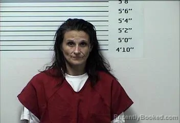 Mugshot of Alicia Marie Weeks booked in Rhea County, Tennessee on September 19, 2026